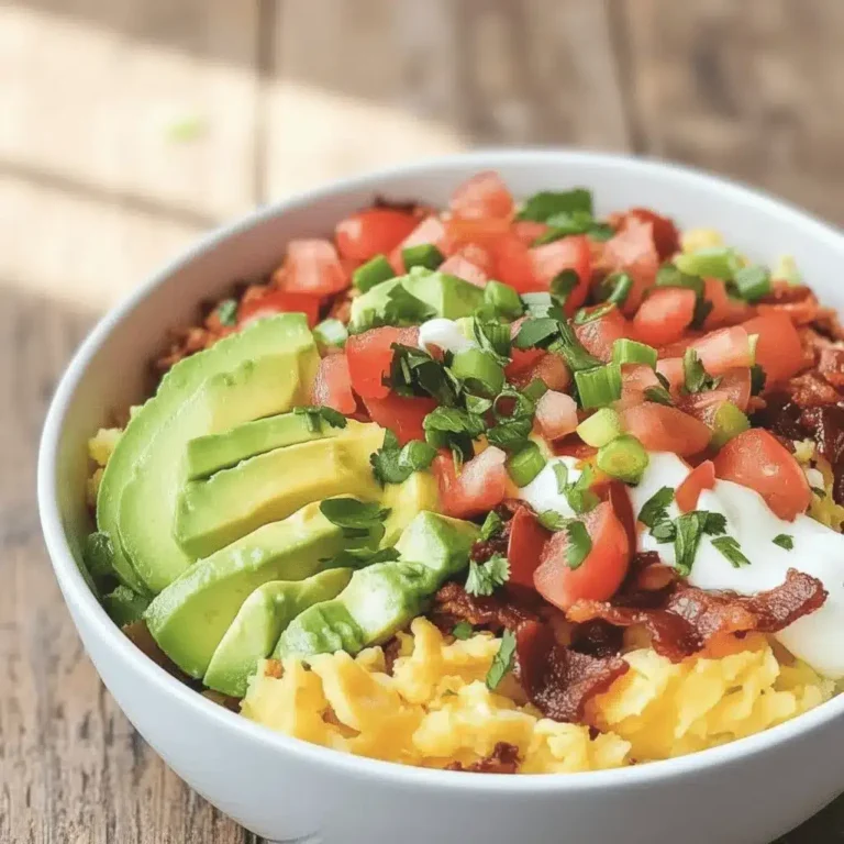 High Protein Breakfast Bowls