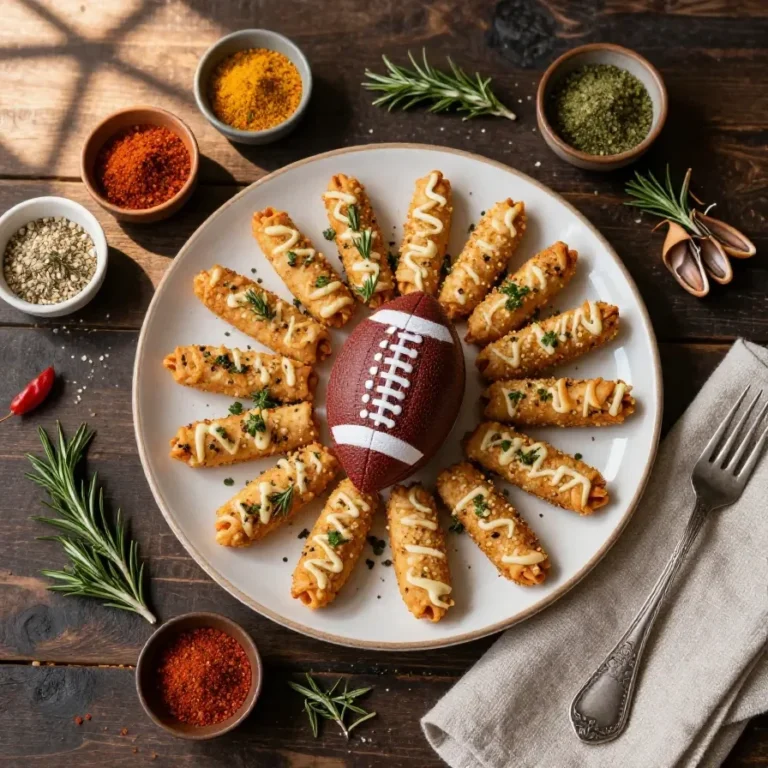 A platter of easy finger foods perfect for Super Bowl appetizers.