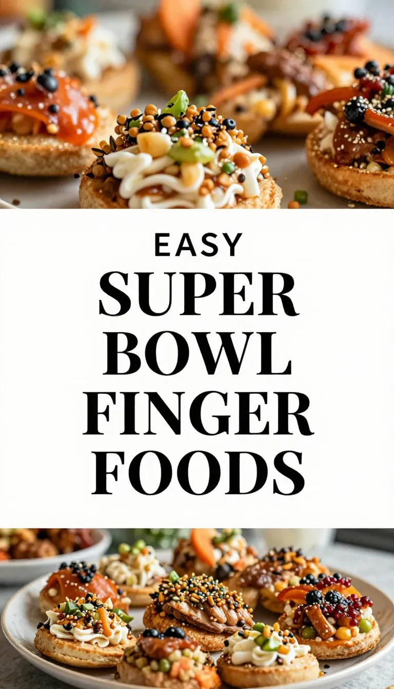 A platter of easy finger foods perfect for Super Bowl appetizers.