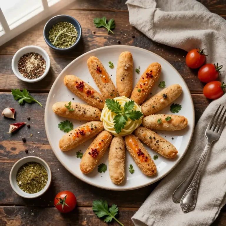 A platter of colorful finger food appetizers including mini sandwiches, skewered vegetables, and bite-sized snacks for a party.