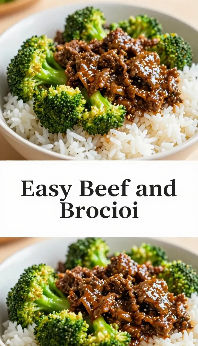 Close-up of a plate of Chinese beef and broccoli served with steamed rice.